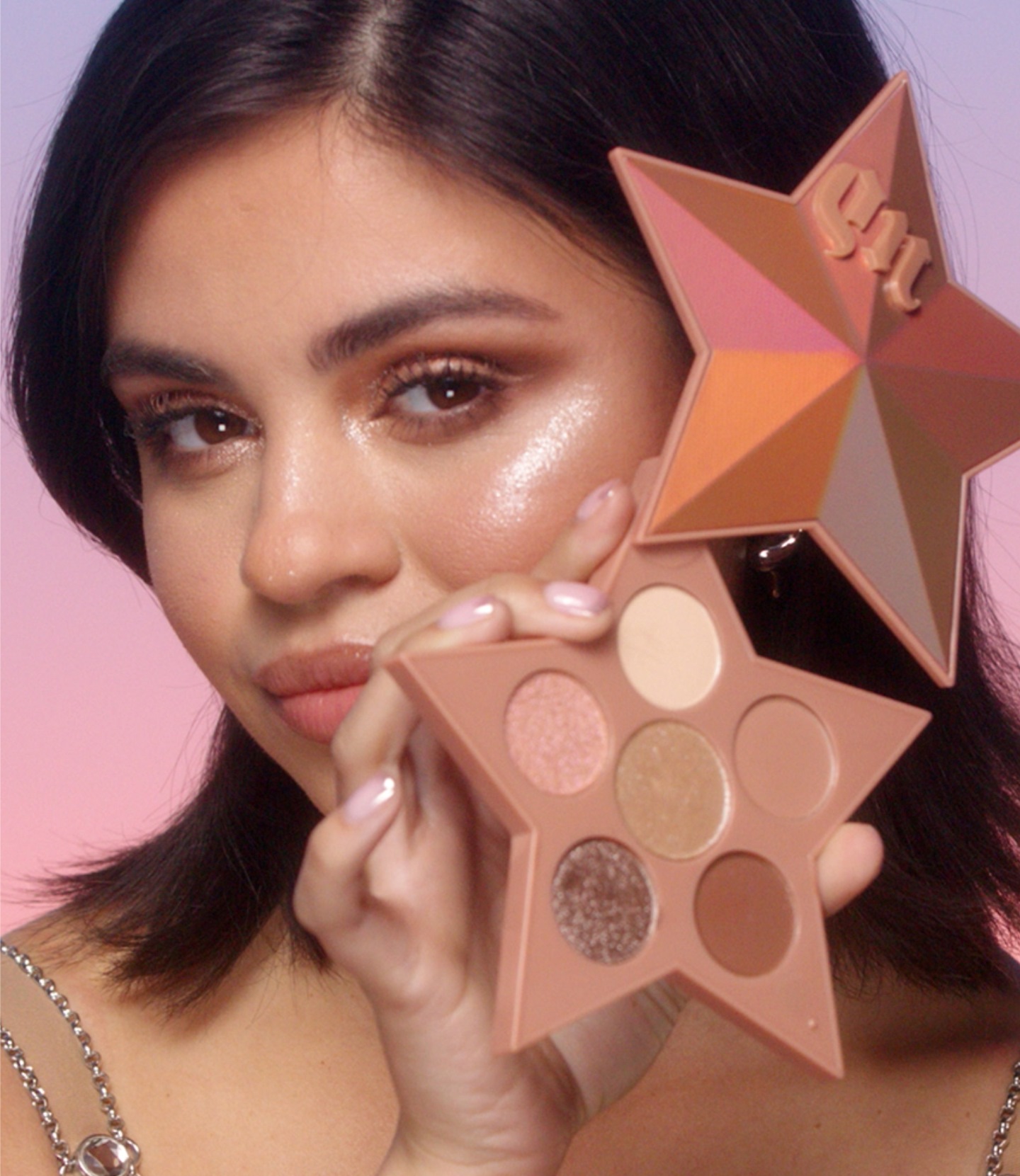 Brillo para la cara maquillaje